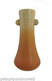 Weller Pottery Cornish Two Toned Mocked Handled Vase Brown