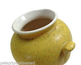 Weller Pottery Yellow Muted Vase 6 1/2"