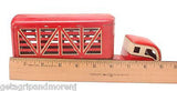 1950s - 1960s LiveStock Tin Trailer Truck Japan Vintage Antique RARE!