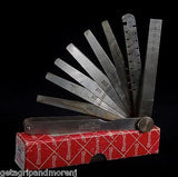 STARRETT No. 245 Engineers Combination Taper Wire Thickness Gage Excellent Cdn!