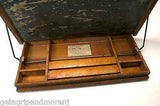 1929 Child's Wooden Learning Desk by Lewis E. Myers Antique!