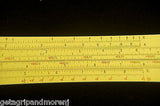 PICKETT Slide Rule 12" Inch Ruler N1010-ES Copyright 1959 Excellent Condition!