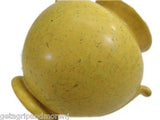 Weller Pottery Yellow Muted Vase 6 1/2"