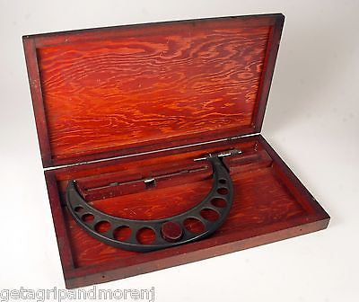 BROWN & SHARPE Micrometer 10" to 11" Inch Precision Machinist w/ 10" Standard