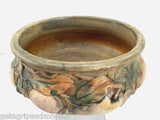 1915-1920 Weller Art Pottery Bow-Vessell Baldin Apple Design