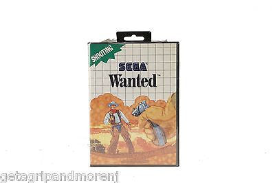 Sega "Wanted" Shooting Game - Vintage Rare - New in Original Packaging