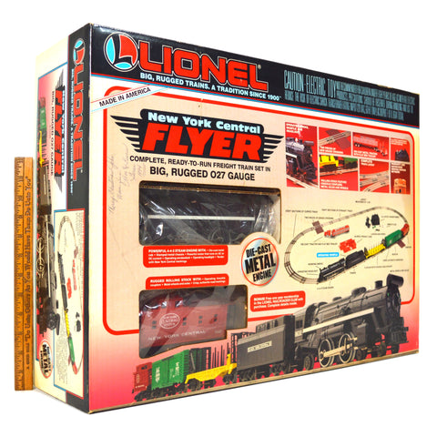 Used Once LIONEL "NEW YORK CENTRAL FLYER" Train Set No. 6-11735 in Box O27 GAUGE