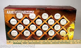 KAMENSTEIN BEECHWOOD Gourmet Spice Rack Holds 18 Jars Criss Cross Design New!