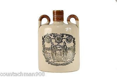 Greybeard Heather Dew Blended Scotch Whiskey 2 Handle Jug 7" Glasgow Scotland