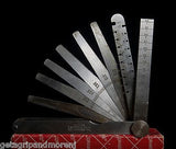 STARRETT No. 245 Engineers Combination Taper Wire Thickness Gage Excellent Cdn!