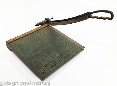 Vintage Premier Heavy Duty Guillotine Paper-Photo Cutter 11"x 11"