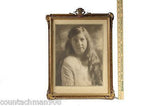 Bachrach Signed Photographic Portrait Photo of Young Girl 1922