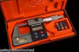 MITUTOYO 293-301 0-1"/0-25mm Digimatic Micrometer .0001"/0.001mm Graduation
