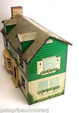 MARX 1960s Two Story Tin Litho Dollhouse Made in USA Antique!