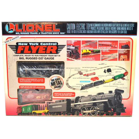 Used Once LIONEL "NEW YORK CENTRAL FLYER" Train Set No. 6-11735 in Box O27 GAUGE