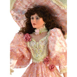 Limited Edition RUSTIE 42" PORCELAIN DOLL "SHENANDOAH" Pink Dress #207/2000 Rare