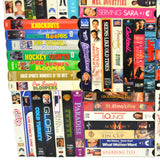 Huge Lot 159 VHS TAPES Most MOVIES (MIXED GENRES) Some SPORTS & EXERCISE 82 lbs!