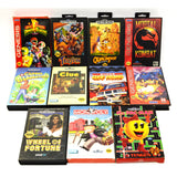 Sega GENESIS GAME LOT OF 11 Old-School Games! QUACKSHOT TaleSpin POWER RANGERS +