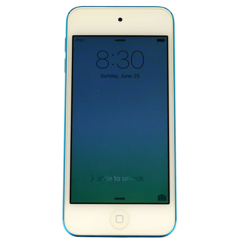 Briefly Used APPLE IPOD Mo. A1421, MD717LL/A (5th Generation) 32GB, WHITE & BLUE