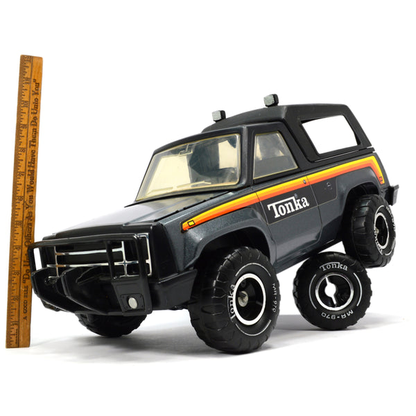 Vintage 1979 TONKA "BIG DUKE" ROUGHNECK BRONCO Metal & Plastic PICK-UP TRUCK 21"