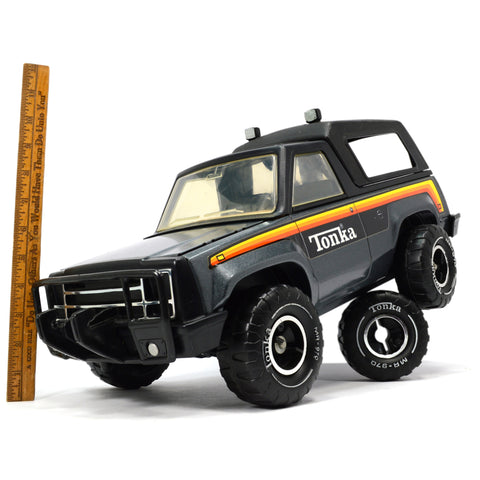 Vintage 1979 TONKA "BIG DUKE" ROUGHNECK BRONCO Metal & Plastic PICK-UP TRUCK 21"