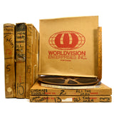 Vintage MUHAMMAD ALI 16mm FILM REELS Lot of 8 "THE MAN" & "THE FIGHTER" So Rare!