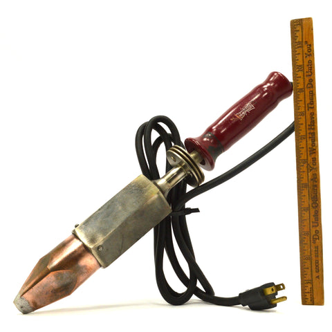 Vintage HUGE SOLDERING IRON No. 507C by HEXACON ELECTRIC CO. 700 Watt, 110-120V