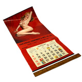 Vtg MARILYN MONROE 1953 GOLDEN DREAMS Nude Pin-up Calendar VAN PRAGG ADVERTISING