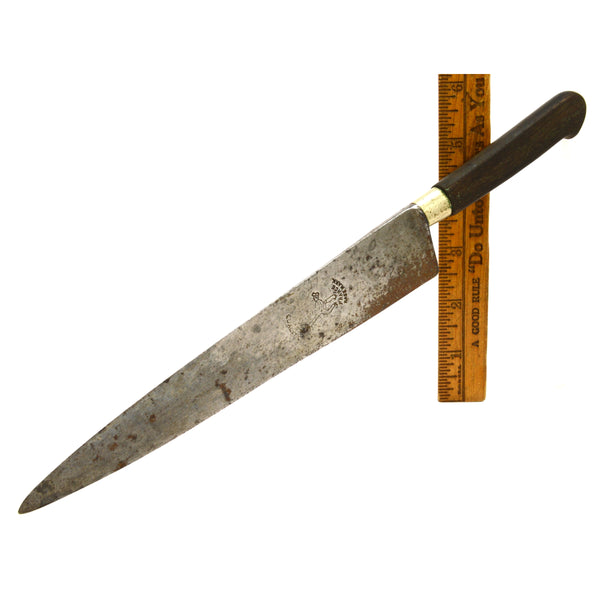 Vintage A. LACROIX SABATIER 12-1/8" French CHEF'S KNIFE Carbon Steel from FRANCE