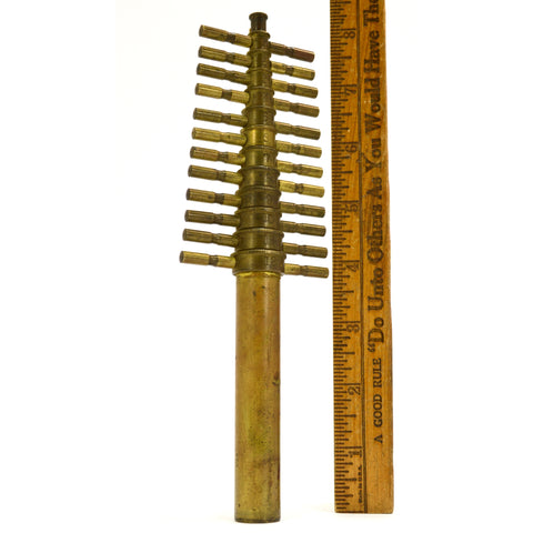 Vintage "BOEKEL CORK BORER" Solid Brass FISHER SCIENTIFIC 4.5mm to 17.5mm Range