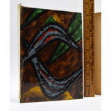 Antique SALESMAN SAMPLE(?) Painted Tile/Panel "COLUMBIAN ART METAL WORKS" (2of8)