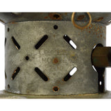 Vintage COLEMAN Model 220D GAS LANTERN Nickel-Plated & Green Top 2-MANTLE c1950s