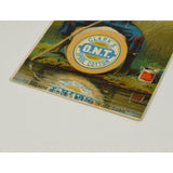 Antique Advertising ORIGINAL TRADE CARD "CLARK'S O.N.T...COTTON" Black Americana