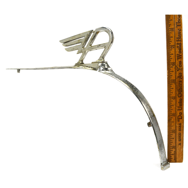 Vintage AUSTIN A40 HOOD ORNAMENT Original Part EMBLEM + TRIM c.1947-67 #7'2953'6