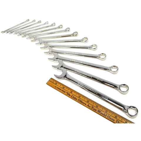 Brand New! GEARWRENCH COMBINATION WRENCHES 14-Pc Metric Set 6-POINT Full Polish