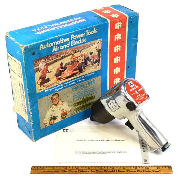 New Old Stock INGERSOLL-RAND #231 "IMPACTOOL" Model A 1/2" IMPACT WRENCH in Box!
