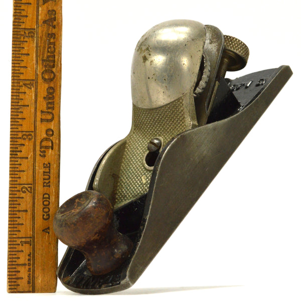 Vintage STANLEY No. 140 RABBET & KNUCKLE PLANE 7" Smooth SKEWED BLADE c.1935-43