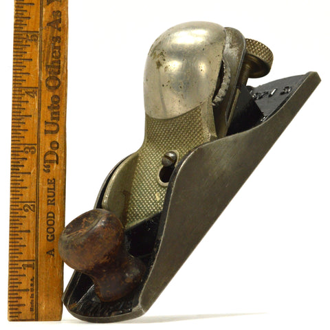 Vintage STANLEY No. 140 RABBET & KNUCKLE PLANE 7" Smooth SKEWED BLADE c.1935-43