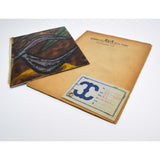 Antique SALESMAN SAMPLE(?) Painted Tile/Panel "COLUMBIAN ART METAL WORKS" (2of8)