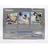 Brand New MAXTOR ONETOUCH II External Hard Drive 300 GB 7200 RPM Factory Sealed!