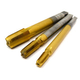 Briefly Used NORTH AMERICAN TOOL CO TAP Lot of 3 Special NPT TAPS 1/8" 1/4" 1/2"
