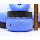 Briefly Used "SKID-MATE PLUS" PALLET FEET + RISERS Lot of 4 "HARDIGG INDUSTRIES"