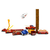 Vintage MATCHBOX c.1972-79 SERVICE-RESCUE VEHICLES Lot of 8 SUPERFAST/LESNEY CO.
