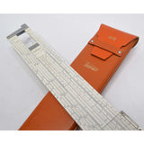 Vintage KEUFFEL & ESSER "DECI-LON" SLIDE RULE #68-1100 c.1961 in LEATHER CASE