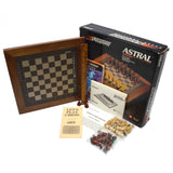 Vintage KASPAROV CHESS COMPUTER #410 Electronic WOOD BOARD Astral, 1986 in Box!