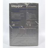 Brand New MAXTOR ONETOUCH II External Hard Drive 300 GB 7200 RPM Factory Sealed!