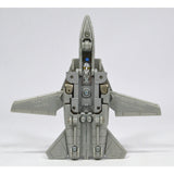 Vintage TONKA GOBOTS "SKY-JACK" Renegade Robot JET FIGHTER PLANE w/ CARD-BACK!