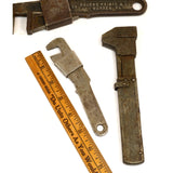 Antique MIXED WRENCH Lot of 8 BULLARD Boos Tool GORDON Printz SUL Ross Mfg. ++!