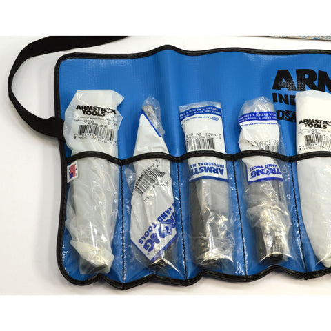Brand New ARMSTRONG NUT DRIVER SET No. 66-848 in Box! 11-PIECES + Storage Pouch!