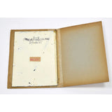 Antique SALESMAN SAMPLE(?) Painted Tile/Panel "COLUMBIAN ART METAL WORKS" (2of8)